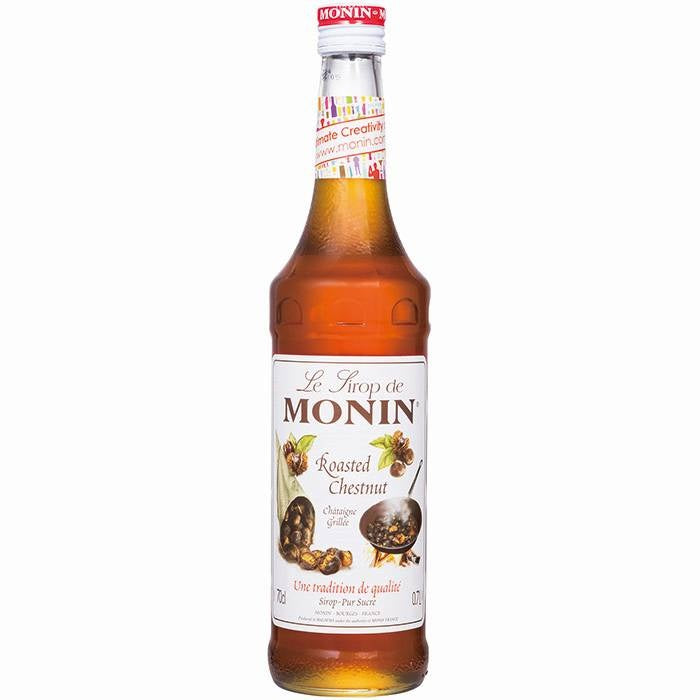 【送料無料】MONIN モナン ローステッドチェスナッツ 焼栗 シロップ 700ml×2本【ご注文は12本まで同梱可能】ノンアルコール シロップ