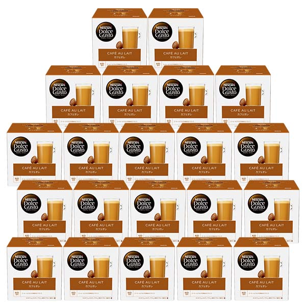 ネスカフェ ドルチェグスト 専用カプセル カフェオレ×21箱【3~4営業日以内に出荷】【送料無料】ネスレ ネスカフェ コーヒー ホットコーヒー