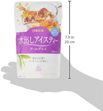 【送料無料】【ネコポス便で発送】日東紅茶 水出しアイスティー アールグレイ 12袋入×3個