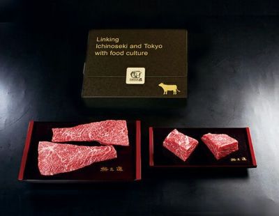 <六本木/格之進>門崎熟成肉 塊焼き&ステーキセット(赤身)