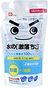 【2個セット】レック 水の激落ちくん 詰め替え 360ml (洗浄・除菌・消臭) アルカリ電解水 安心 安全 2度拭き不要