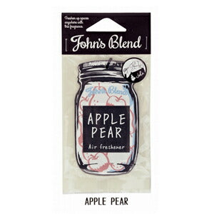 【メール便OK】John'sBlend ジョンズブレンド Air Freshener エアーフレッシュナー APPLEPEAR アップルペアー OA-JON-1-4