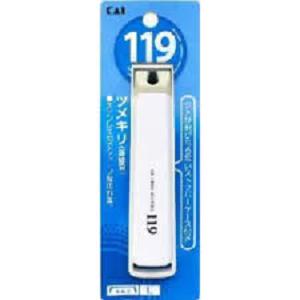 【メール便OK】貝印 119 ツメキリ001 L(直線刃)