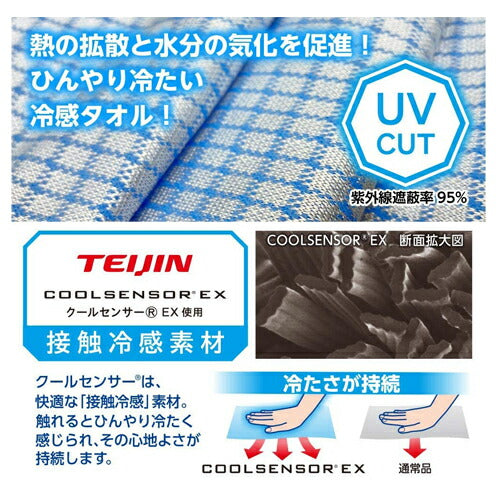 【メール便 送料無料】アイスノン 極冷えタオル