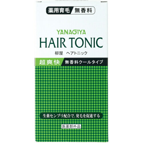 【送料無料】柳屋本店 ヘアトニック 無香料クールタイプ 240ml