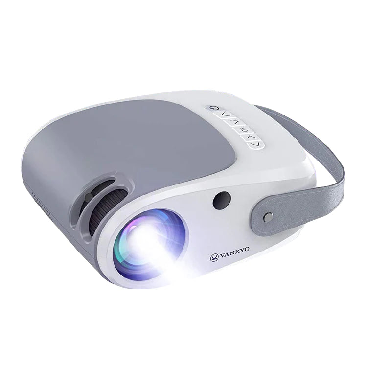 プロジェクター 小型 家庭用 VANKYO 100インチ スクリーン付き 550W WiFi ミラーリング スマホ iPhone android 7500ルーメン dvd コンパクト ゲーム 軽量