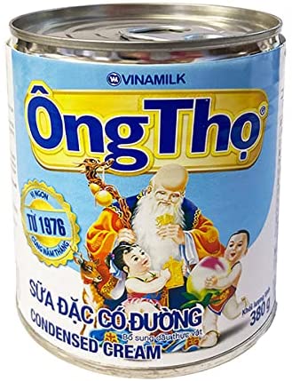 ヴィナミルク コンデンスクリーム 380g 6缶 Sua Dac Ong Tho VINAMILK 380g 6lon