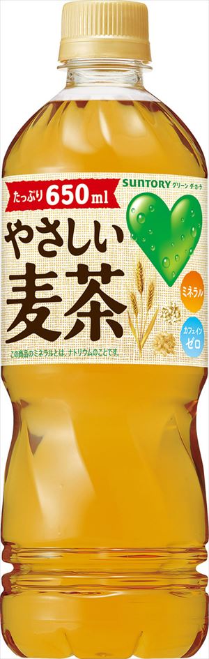 サントリーGREEN DAKARA ダカラ やさしい麦茶PET 650ml24本入り