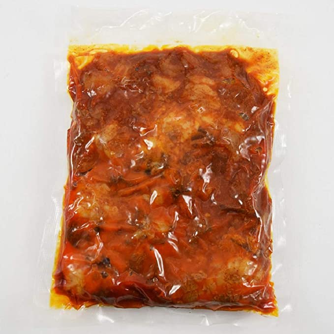 ※同時に2セット購入で1セットプレゼント【300g×2袋】赤身ゴロゴロ 牛すじ煮込み韓国風 | ご飯やお酒のお供にピッタリ!!コチュジャンが効いた、ご飯もお酒も進む味!!