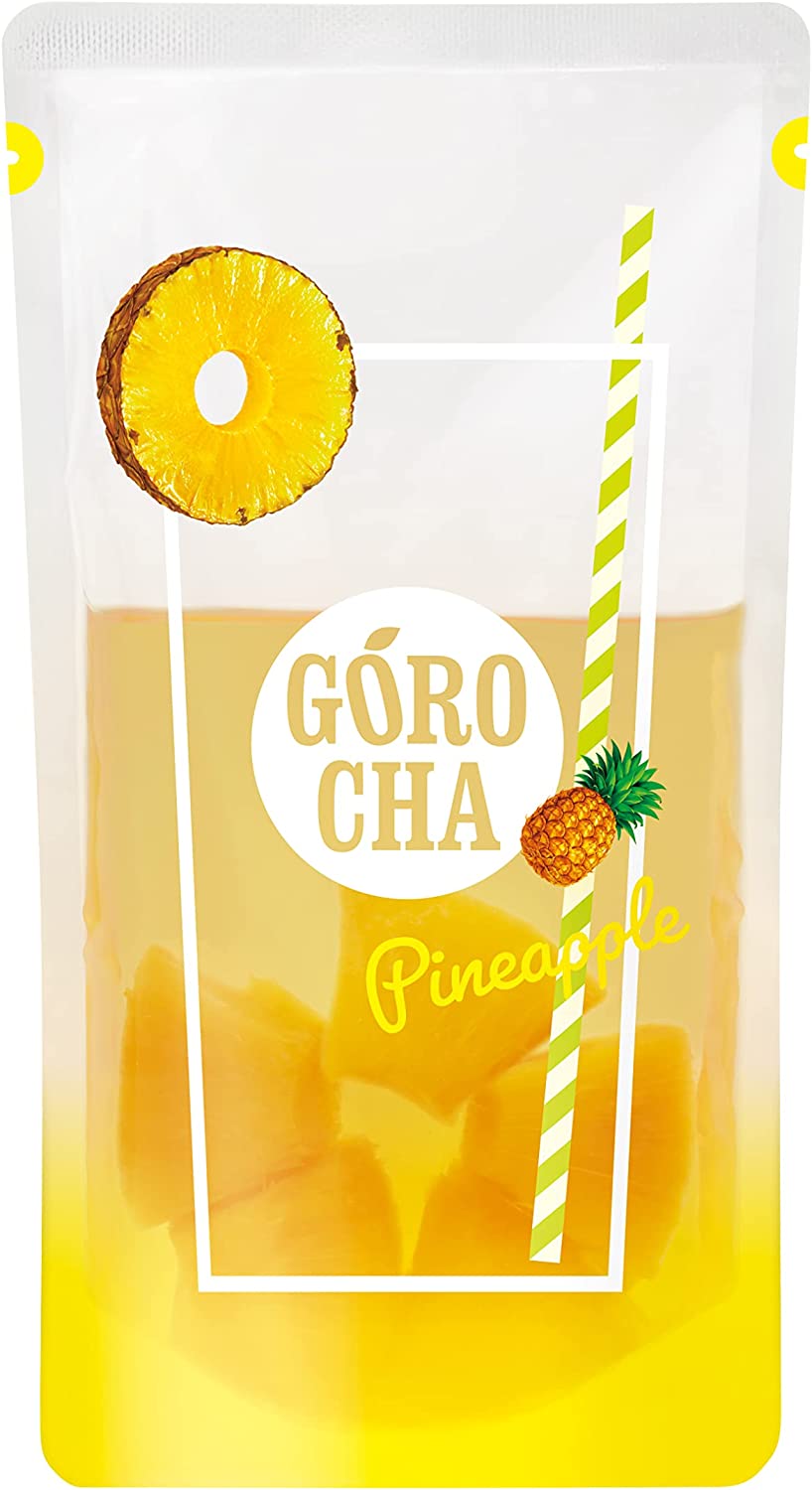 【果肉入り紅茶】サントリー GOROCHA(ゴロチャ)パイン 食べるフルーツティー 200g