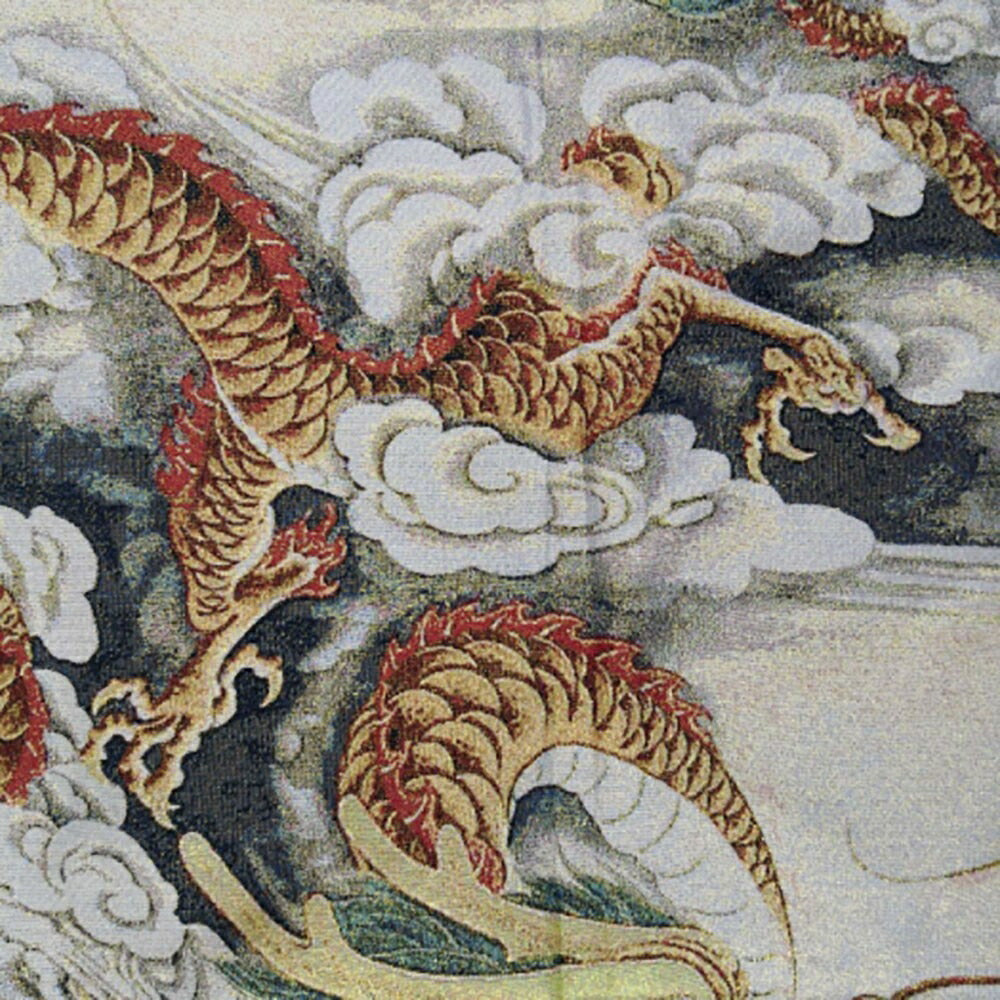 風水 龍 ドラゴン 刺繍 赤龍 青龍 タペストリー 竜 絵 玄関 絵 龍の飾り 壁 風水グッズ 金竜 金龍 壁掛け 開運祈願 金運祈願 風水龍 アイテム 龍神 開運 金運 財産運 出世運 恋愛運 幸福 成功 プレゼント 贈り物 開運厄除