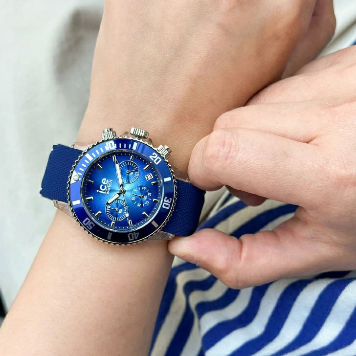ice-watch アイスウォッチ ICE chrono - ディープブルー - ミディアム 021441