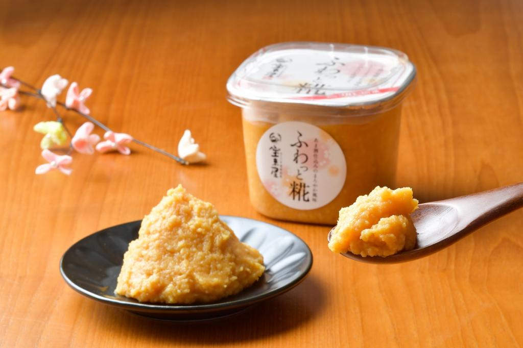 ふわっと糀味噌 500g 1ケース 6個入り 宝来屋 味噌