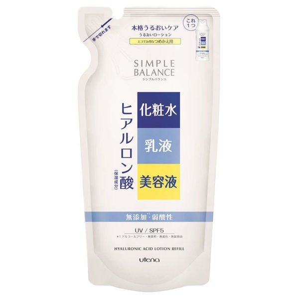 【おまけ付き!】ウテナ シンプルバランス ローションHA(詰め替え) 200mL