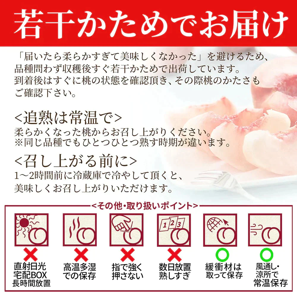 【8月上旬発送】 訳あり 山形 白桃 2kg(6~10玉前後)クール便 !ちょっと訳あり桃 固い桃 柔らかい桃 を時期に応じてお届け 硬い桃 【品種指定不可】桃 送料無料 果物 フルーツ【エコ得SALE】