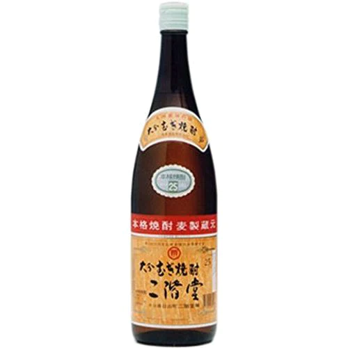 大分むぎ焼酎 二階堂 麦 25度 1800ml 1.8L 1本【ご注文は1ケース(6本)まで同梱可能です】