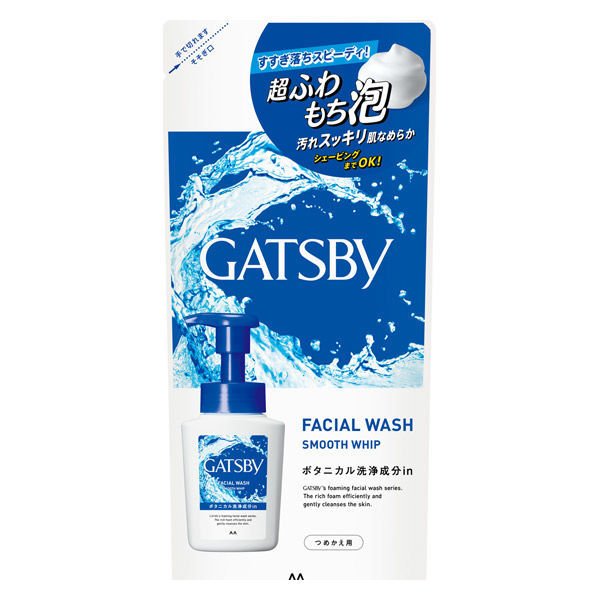 【おまけ付き!】 GATSBY(ギャツビー)フェイシャルウォッシュ スムースホイップ 詰め替え 130ml