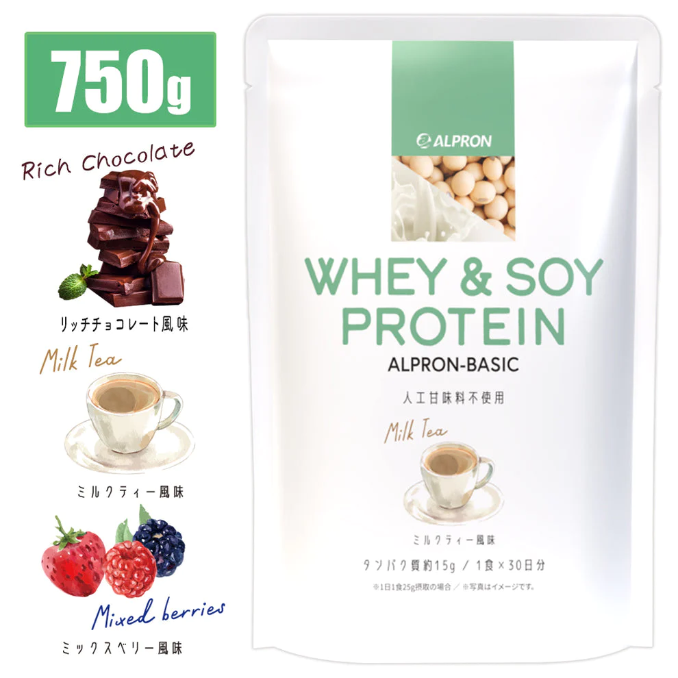 ALPRON WHEY&SOY ミックスベリー750g