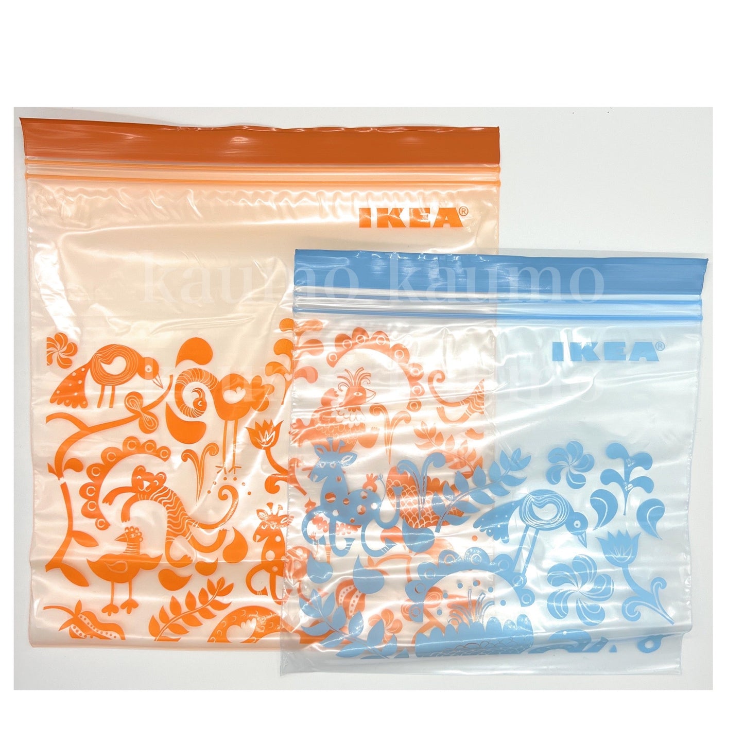 KLARBULT 袋 50枚入り プラスチック袋 フリーザーバッグ 透明袋 (袋OR50)保存袋 小分け キッチン 洗面 食品 お菓子 ギフトにも 704.850.08