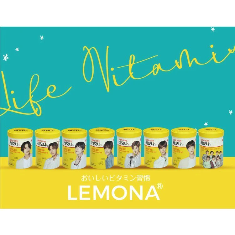 LEMONA × BTS スペシャルパッケージ ( 30包×8個 ) 日本語パッケージ 公式特典付き 国内流通正規品