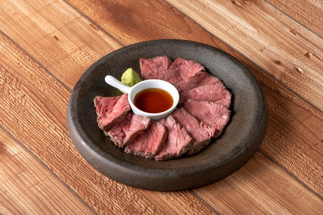 200g【低温調理】黒毛和牛のローストビーフ 霜降イチボ – カウシェ