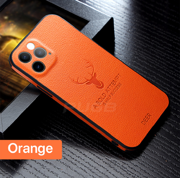 カメラを守る!iPhone専用の耐久性に優れたスタイリッシュなスマホケース!「GeeCase Zero」 【撥水/防汚/指紋付着防止/カメラ保護】【オレンジ / iPhone13 Pro】