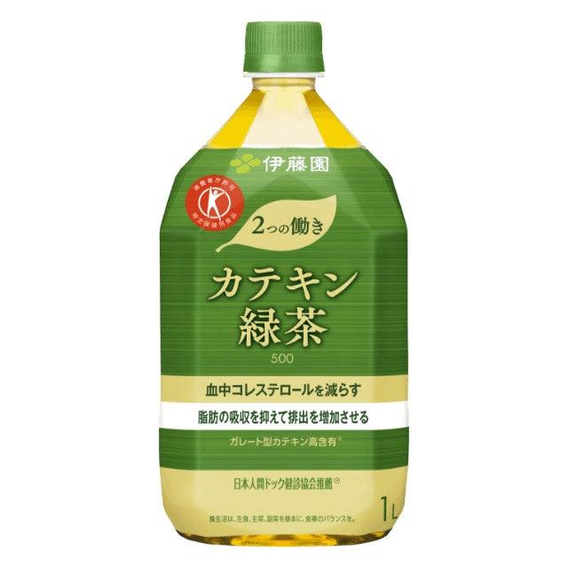 2つの働きカテキン緑茶1000ml×24本