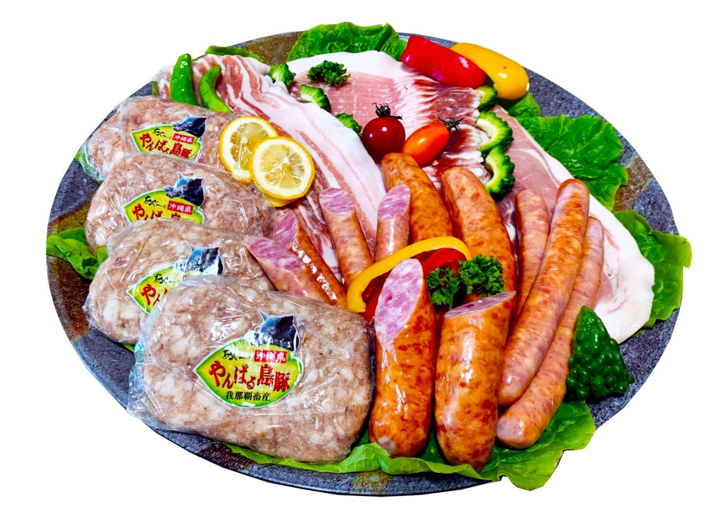 幻の沖縄あぐー満腹セット