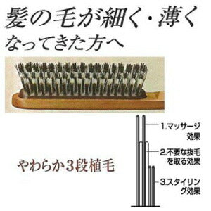 【送料無料】KENT ケント メンズ トリプレックスブラシ大 かたさS(やわらかめ) KNH-4628