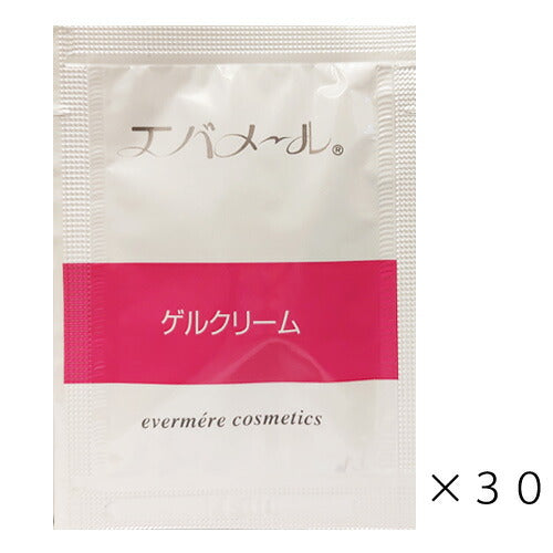 【メール便 送料無料】エバメール ゲルクリーム 3g サンプル 30個セット