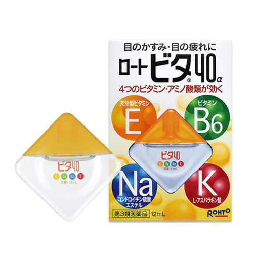 【第3類医薬品】【メール便OK】ロートビタ40α 12ml