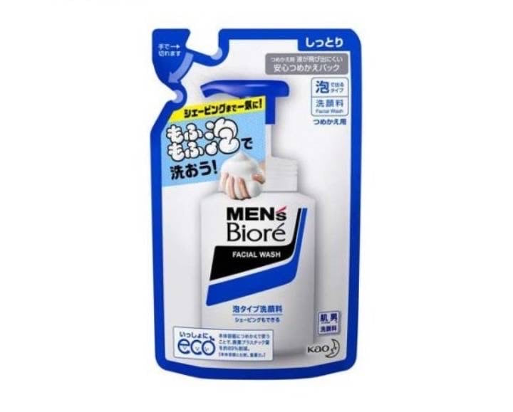 メンズビオレ 泡タイプ 洗顔 詰替え(130ml)