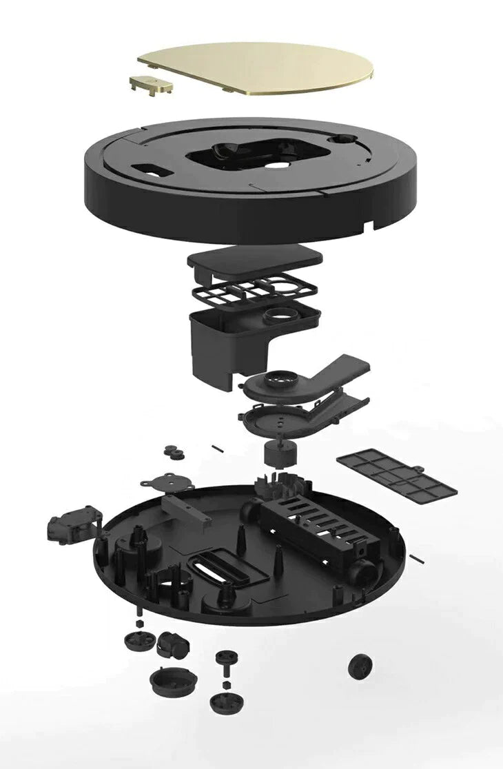 【ホワイト】USB充電 スマートロボ 掃除機 ロボット掃除機 自動 大容量バッテリー 長持ち ほこり 掃除 クリーナー 静か 静音 スリムデザイン