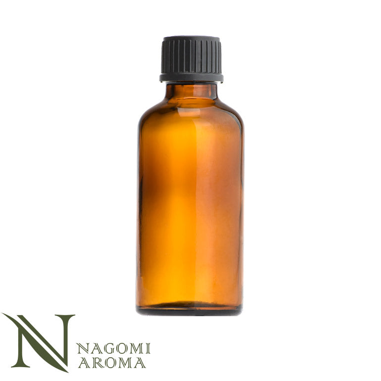 遮光ビン 50ml(アンバー) 黒キャップ&ヴァーティカルドロッパー 【 遮光瓶 ガラス瓶 薬瓶 調合 保存 アロマオイル エッセンシャルオイル 精油 キャリアオイル フレグランスオイル 香水 手作り コスメ ハンドメイド 蓋付 茶色 】