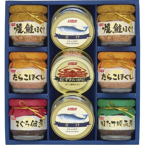 ニッスイ かに缶詰・びん詰