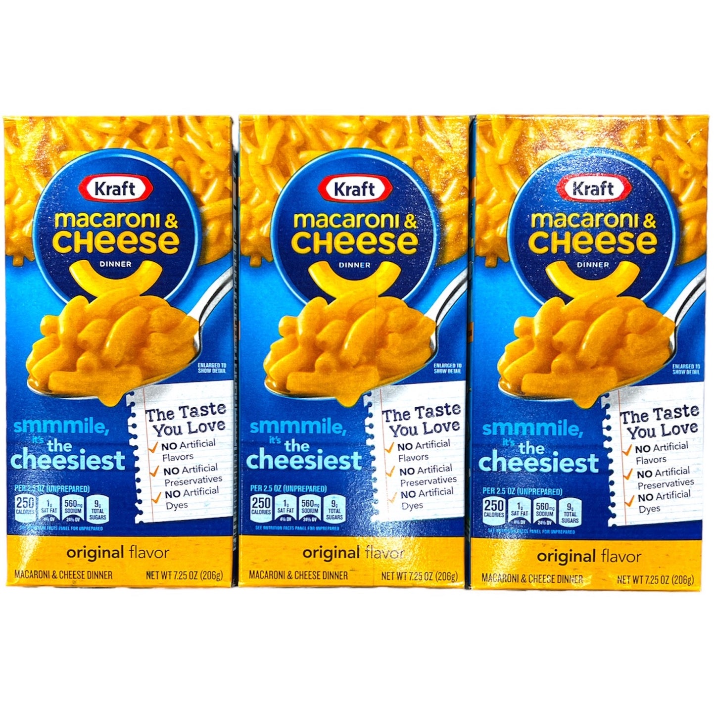 KRAFT クラフト マカロニ&チーズ チーゼストオリジナル 206g x 3箱 マカロニ チーズ コストコ ※
