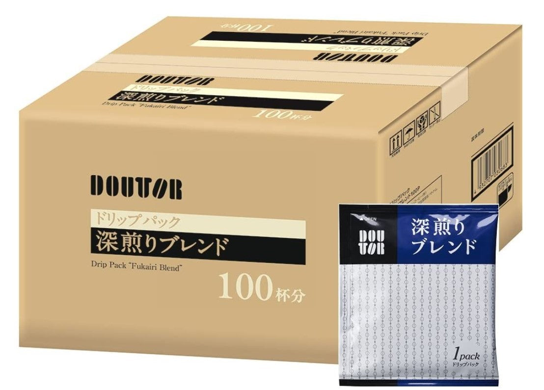 【超得ハイパーSALE】ドトールコーヒー 深煎りブレンド100p