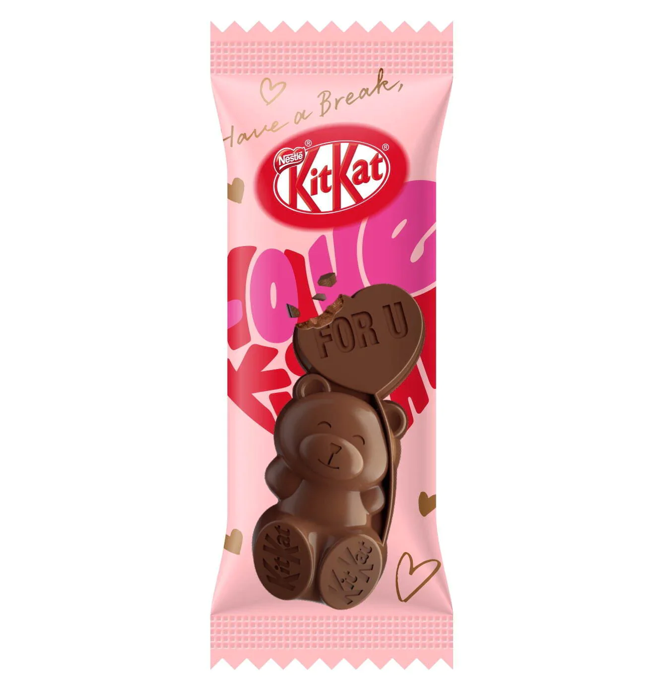 ハートフルベアー キットカット ビッグバッグ 12個入 ネスレ日本 KitKat バレンタイン チョコ クーポン対象