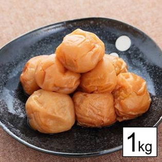 <送料無料>【1.0kg】紀州南高梅【はちみつ漬け】3L以上大玉(塩分約8%)