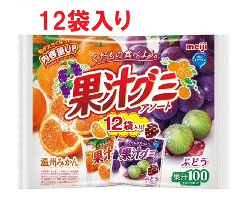 果汁グミ アソート(12袋入)