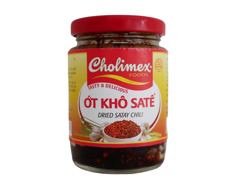 チョリメックス ドライサテチリ シーズニングペースト 100g 2瓶 Cholimex Ot Kho Sate 100g 2 hu