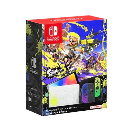 Nintendo Switch 有機ELモデル スプラトゥーン3エディション HEG-S-KCAAA 量販店印付き場合あり 新品