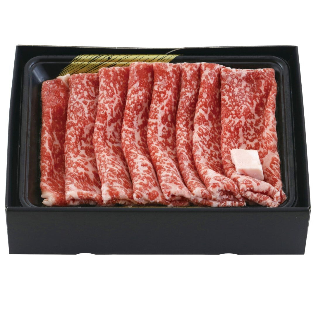 国産黒毛和牛 すきやき肉 すきやき肉 もも肉 すき焼き用 国産 黒毛和牛 和牛 牛肉 赤身 サシ 柔らかい あっさり 鍋 冷凍 スライス グルメ ギフト 贈り物 中元 歳暮 お取り寄せ 人気 おすすめ ランキング ※代引不可