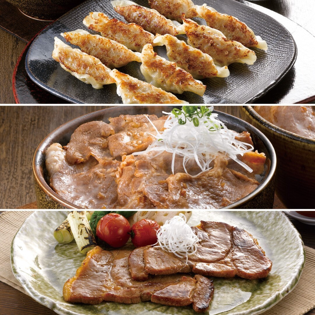 黒豚 バラエティーセット 黒豚 バラエティー セット 餃子 ぎょうざ 生姜焼き 丼の具 しょうが焼き 甘味噌漬け 甘味噌 肩ロース肉 もも肉 肉汁 グルメ ギフト お取り寄せ 詰め合わせ 人気 おすすめ ランキング ※代引不可