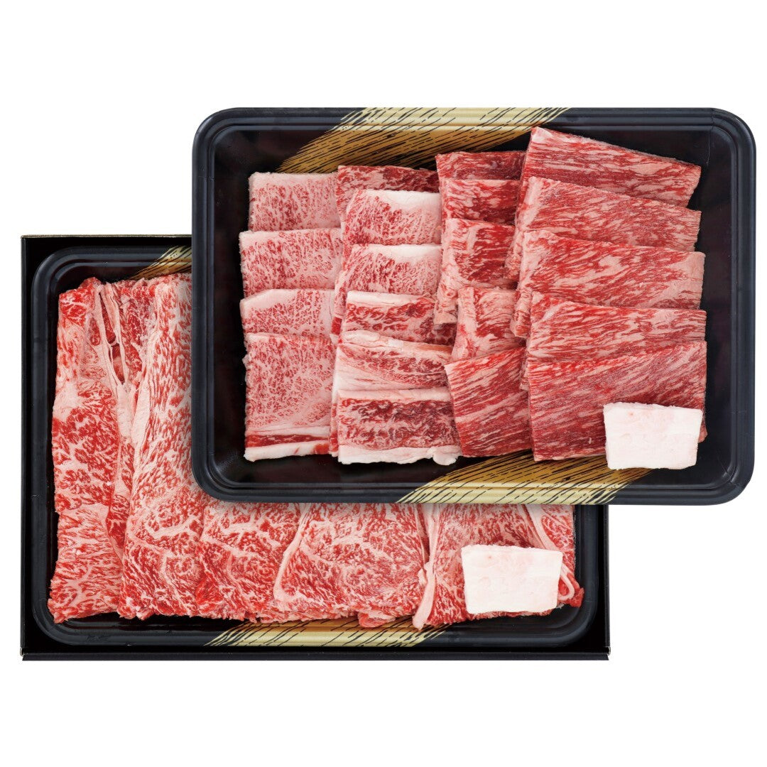 松阪牛 焼肉とすきやき肉 松阪牛 ブランド牛 銘柄牛 すきやき肉 もも肉 すき焼き用 焼肉 黒毛和牛 和牛 牛肉 赤身 サシ あっさり 冷凍 グルメ ギフト 贈り物 中元 歳暮 お取り寄せ 人気 おすすめ ランキング ※代引不可