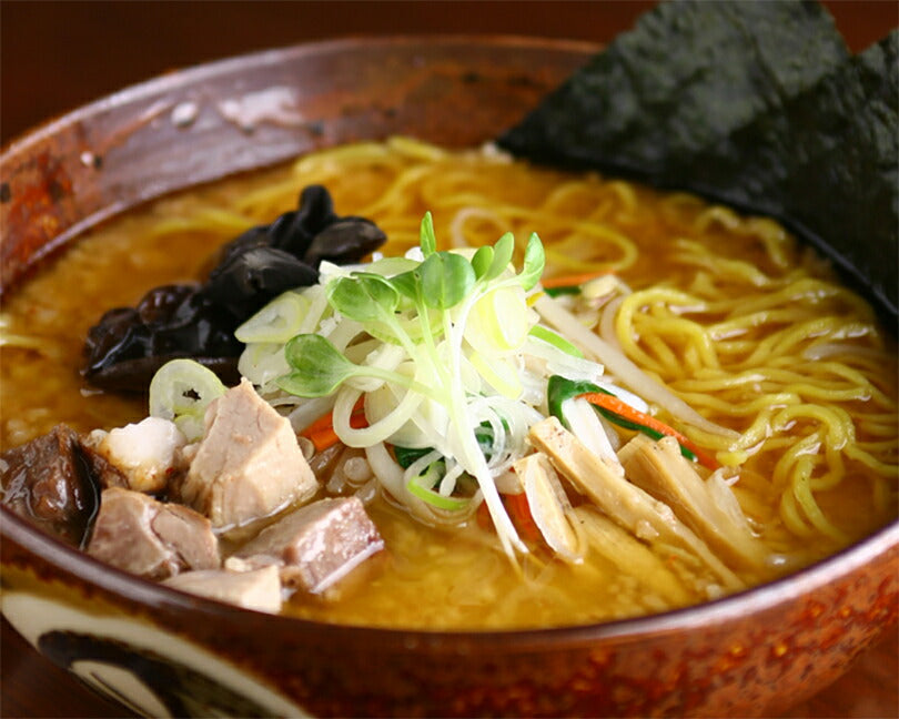 札幌ラーメン 白樺山荘 味噌 乾麺 1人前 札幌 味噌 ラーメン 有名店 北海道 お土産 ギフト プレゼント お取り寄せ 寒干し