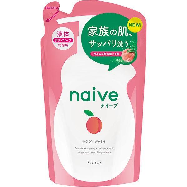ナイーブ ボディソープ 桃の葉エキス配合 詰め替え 380ml クラシエホームプロダクツ