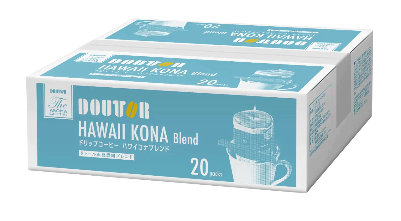 ドトール ドリップコーヒー ハワイコナブレンド20p×2箱