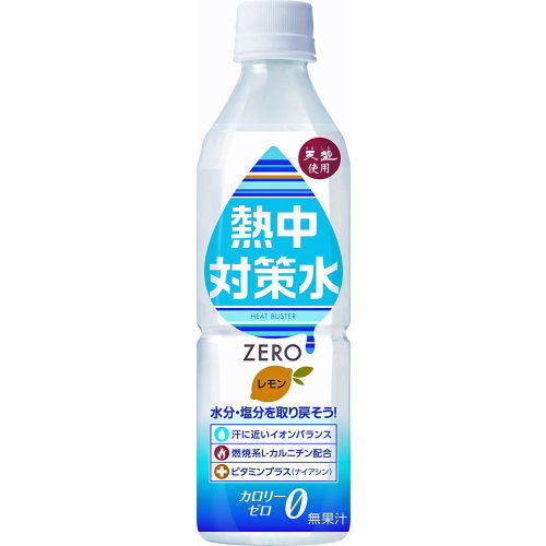 赤穂化成 熱中対策水 レモン味 500ml ペットボトル 24本 (1ケース) /スポーツドリンク【宅配便】