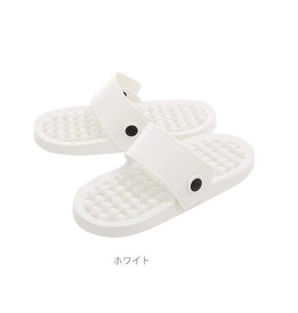 【ホワイト・ラージ(~27cm)】 サンダル 通販 レディース メンズ スリッパ サンダル どっちも前 ぬぎっぱ つっかけ ぞうり 屋外 ベランダ 穴開きサンダル ウォータースルー マルチサンダル バルコニー ベランダ